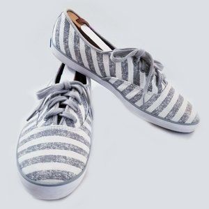 Keds Striped Sneakers Size 10